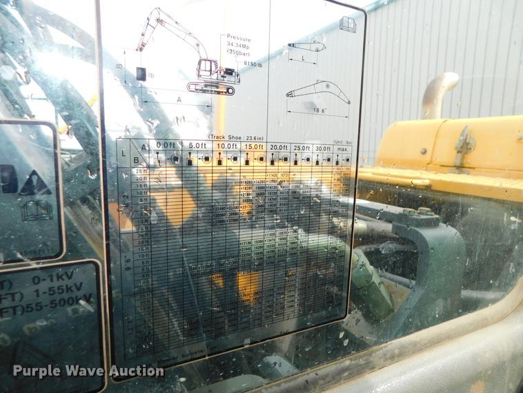 image for item DJ5980 2005 Volvo EC210B LC  excavator
