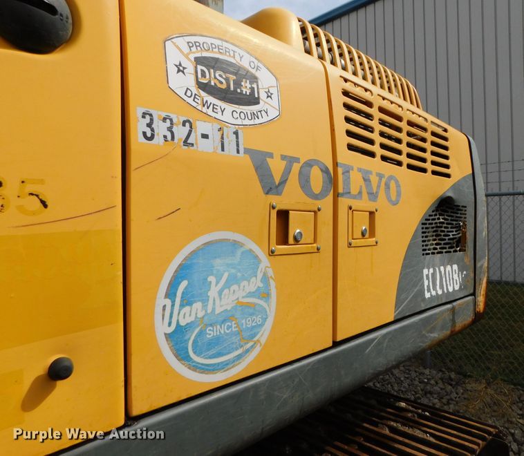 image for item DJ5980 2005 Volvo EC210B LC  excavator