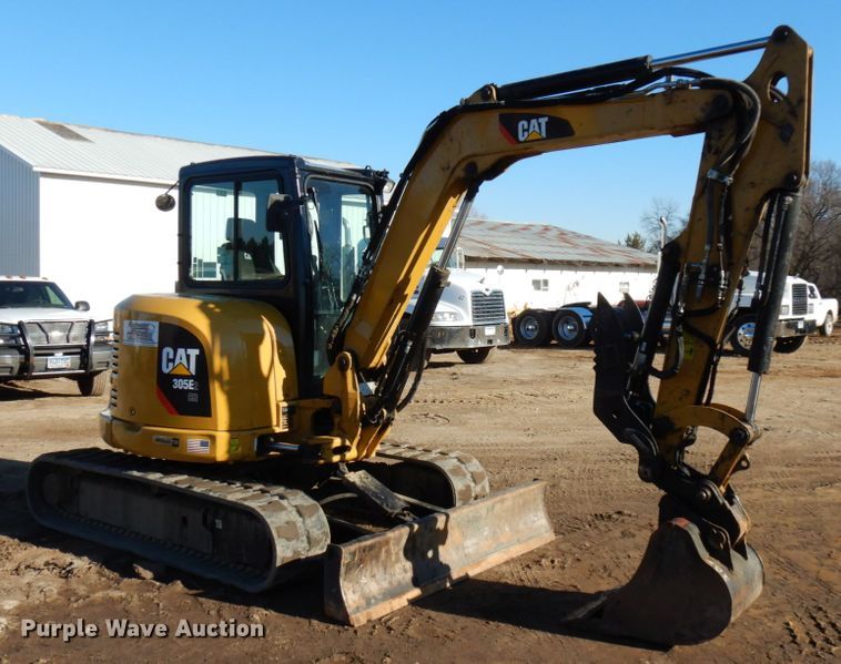 image for item DJ6020 2017 Caterpillar 305E2 CR  mini excavator