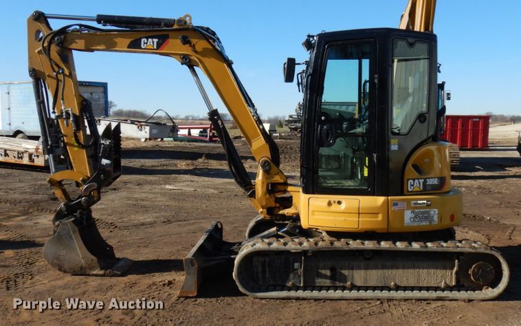 image for item DJ6020 2017 Caterpillar 305E2 CR  mini excavator