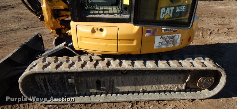 image for item DJ6020 2017 Caterpillar 305E2 CR  mini excavator