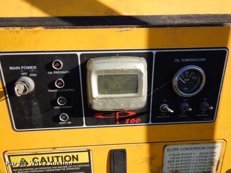 image for item DJ6046 2016 Carlson CP100  paver