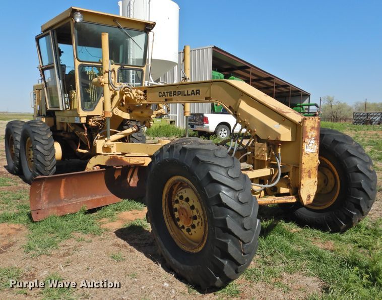 image for item DJ8346 1981 Caterpillar 120G  rigid frame motor grader