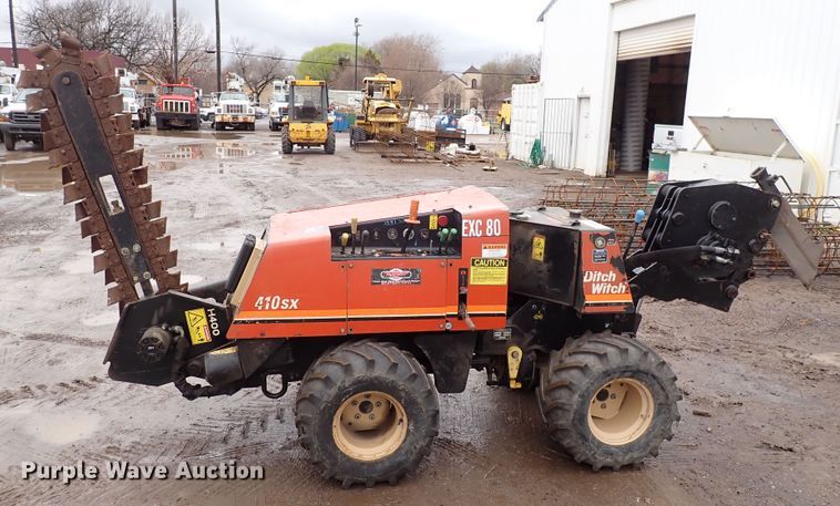 image for item DK4554 2004 Ditch Witch 410SX  trencher