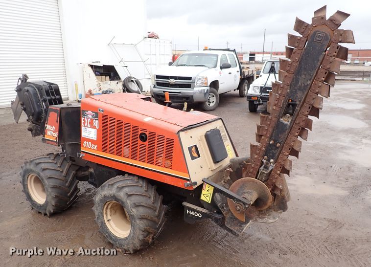 image for item DK4554 2004 Ditch Witch 410SX  trencher