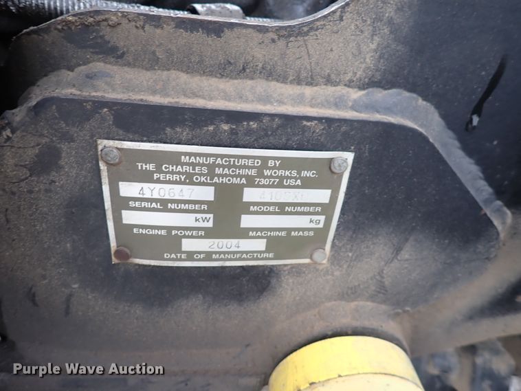 image for item DK4554 2004 Ditch Witch 410SX  trencher