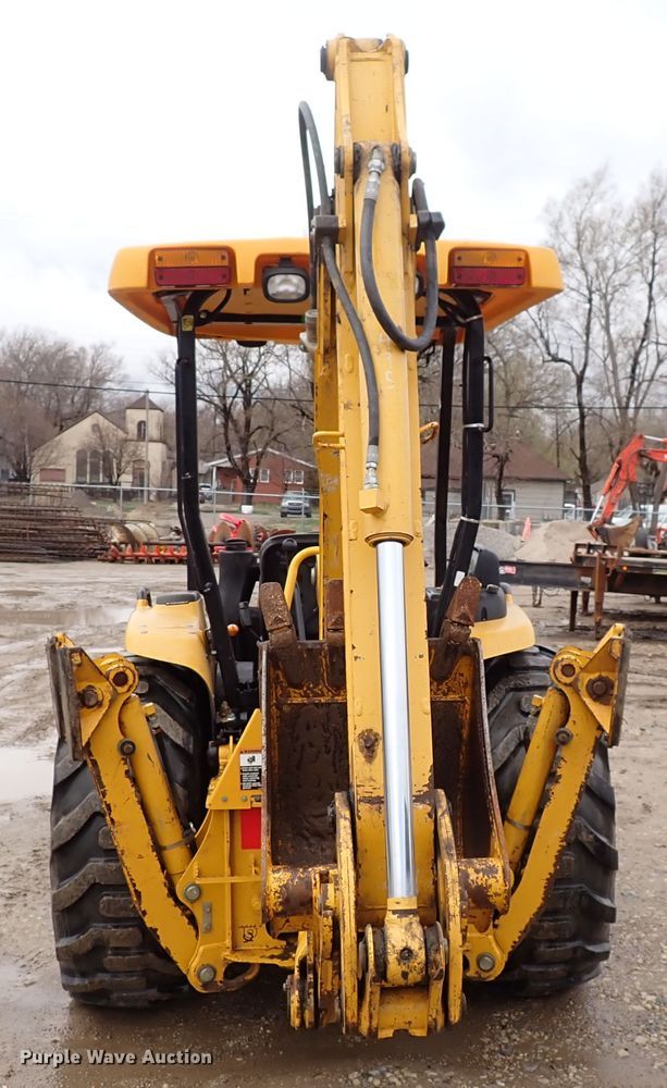 image for item DK4555 2009 John Deere 110  backhoe