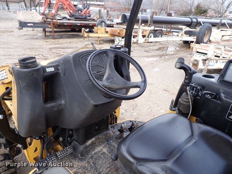 image for item DK4555 2009 John Deere 110  backhoe