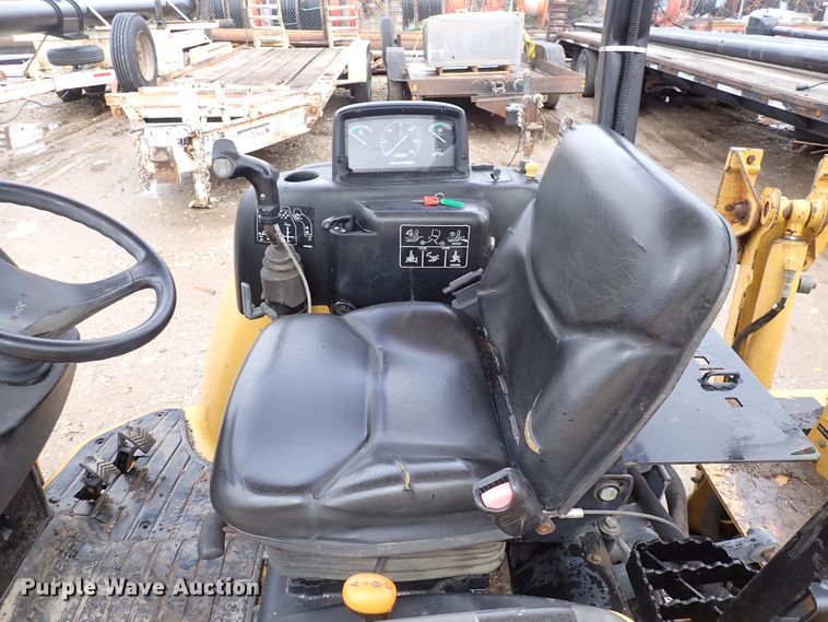 image for item DK4555 2009 John Deere 110  backhoe