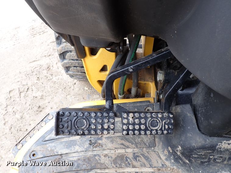 image for item DK4555 2009 John Deere 110  backhoe