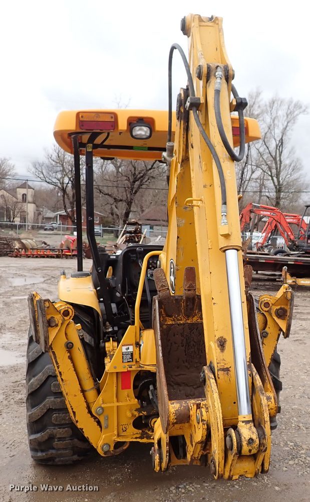 image for item DK4555 2009 John Deere 110  backhoe