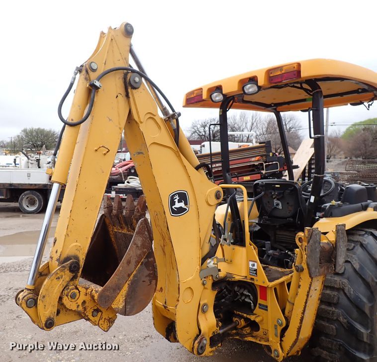 image for item DK4555 2009 John Deere 110  backhoe