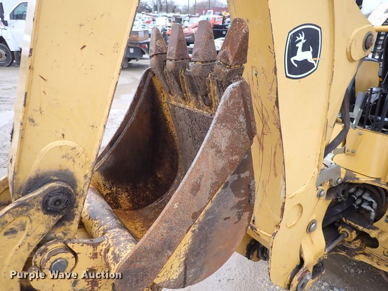 image for item DK4555 2009 John Deere 110  backhoe