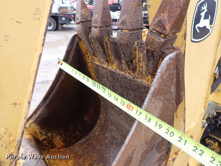 image for item DK4555 2009 John Deere 110  backhoe