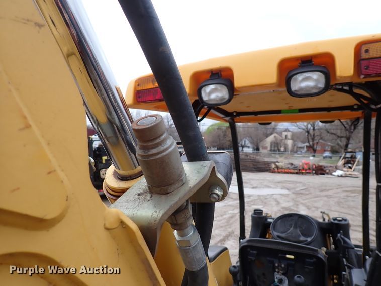 image for item DK4555 2009 John Deere 110  backhoe