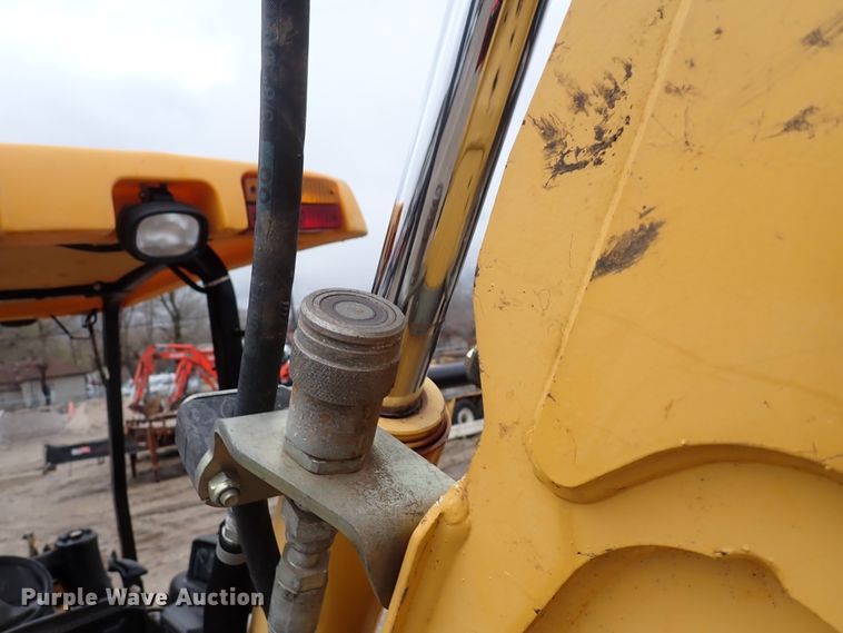 image for item DK4555 2009 John Deere 110  backhoe