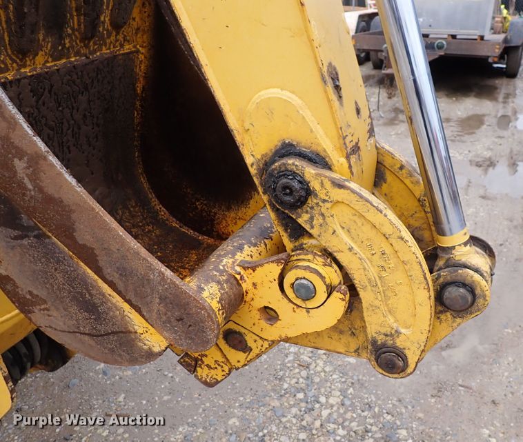 image for item DK4555 2009 John Deere 110  backhoe