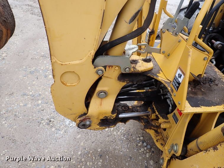 image for item DK4555 2009 John Deere 110  backhoe