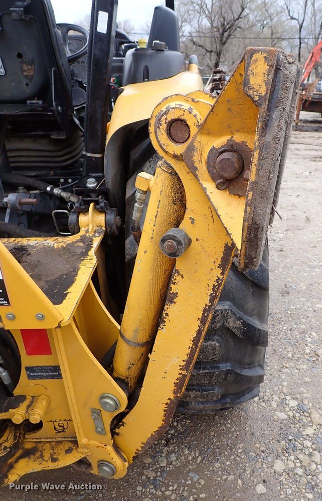 image for item DK4555 2009 John Deere 110  backhoe