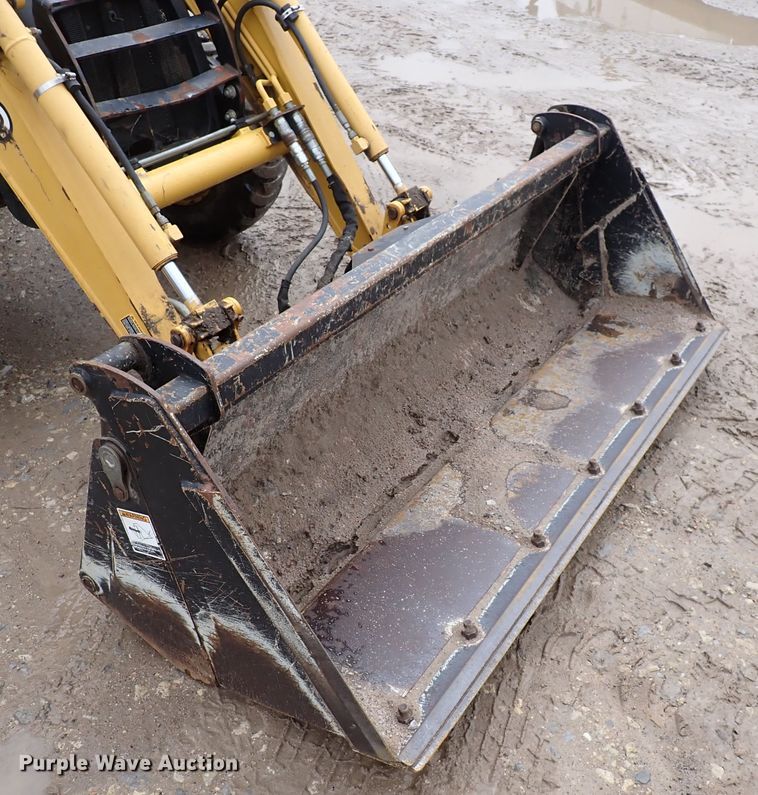 image for item DK4555 2009 John Deere 110  backhoe
