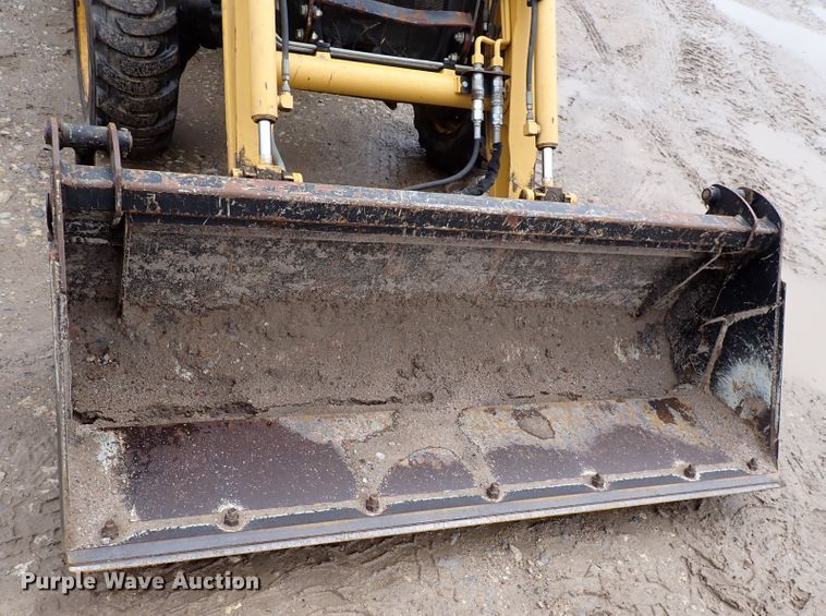 image for item DK4555 2009 John Deere 110  backhoe