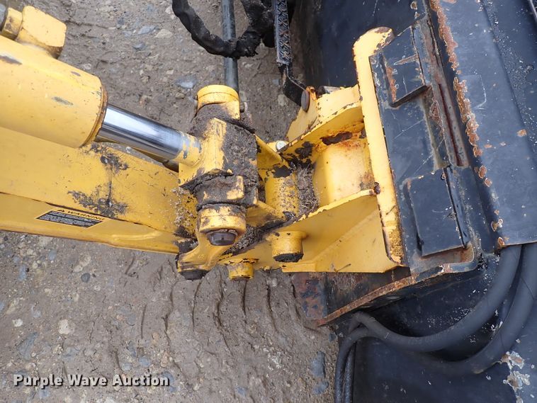 image for item DK4555 2009 John Deere 110  backhoe
