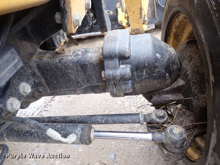 image for item DK4555 2009 John Deere 110  backhoe