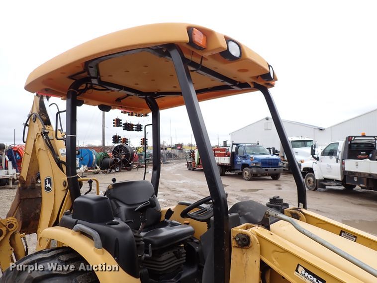 image for item DK4555 2009 John Deere 110  backhoe