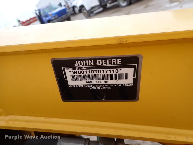 image for item DK4555 2009 John Deere 110  backhoe