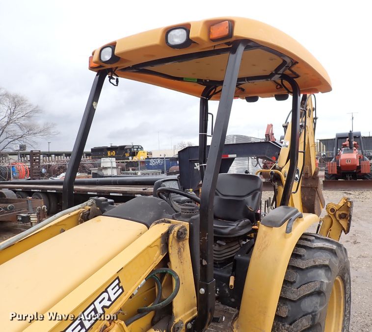 image for item DK4555 2009 John Deere 110  backhoe