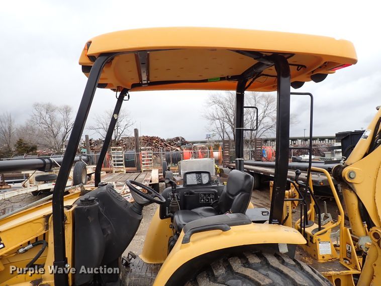 image for item DK4555 2009 John Deere 110  backhoe