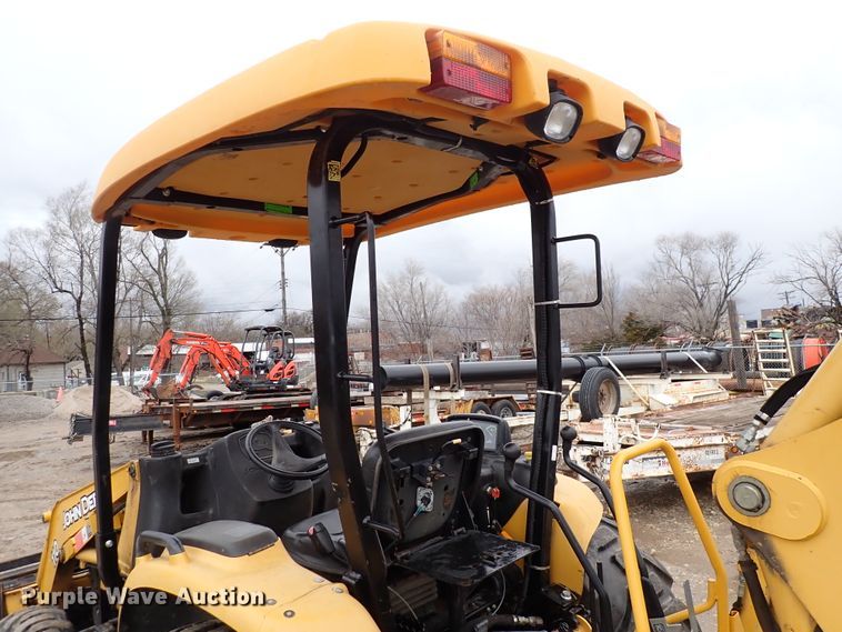 image for item DK4555 2009 John Deere 110  backhoe