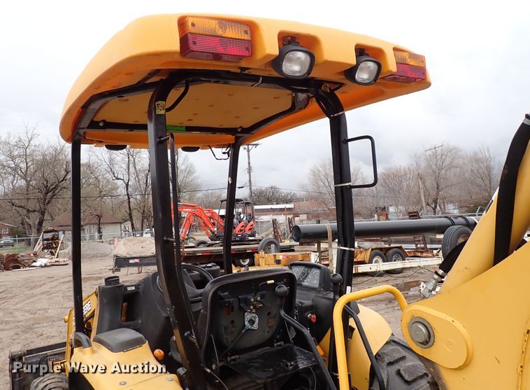 image for item DK4555 2009 John Deere 110  backhoe