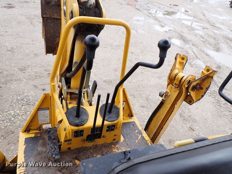 image for item DK4555 2009 John Deere 110  backhoe