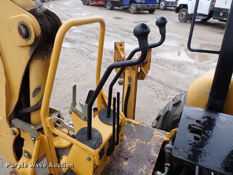 image for item DK4555 2009 John Deere 110  backhoe