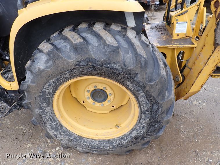 image for item DK4555 2009 John Deere 110  backhoe