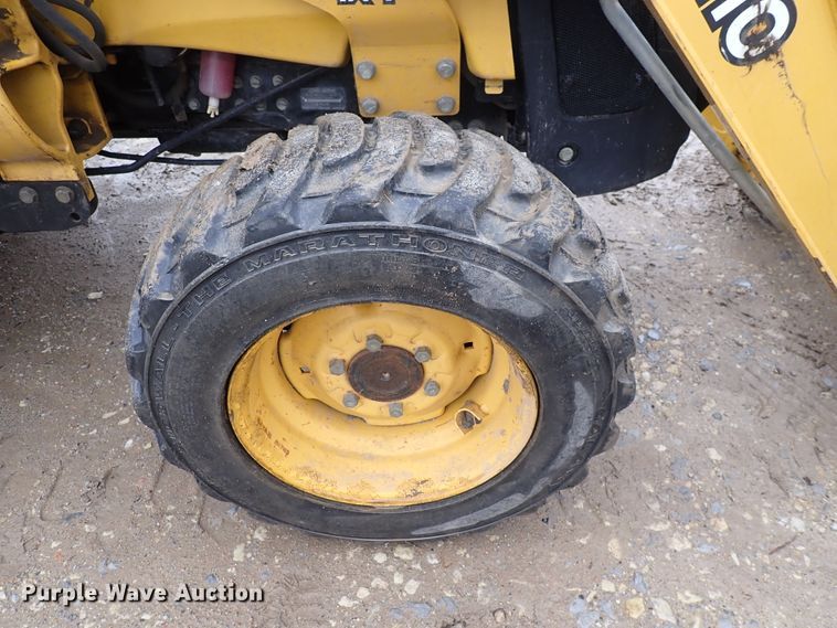 image for item DK4555 2009 John Deere 110  backhoe