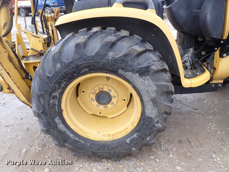 image for item DK4555 2009 John Deere 110  backhoe