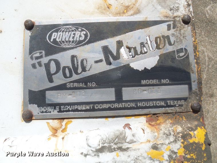 image for item DL0871 Powers Pole Master 86-611  crane