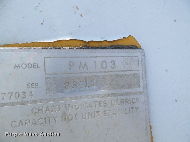 image for item DL0871 Powers Pole Master 86-611  crane