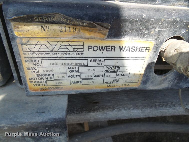 image for item DL0878 (3) pressure washers