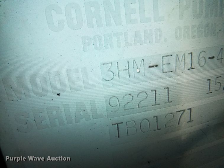 image for item DL0879 Cornell 3HMEM164 water pump