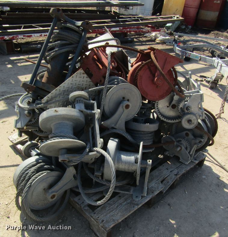 image for item DL0881 Assorted Wintech winches