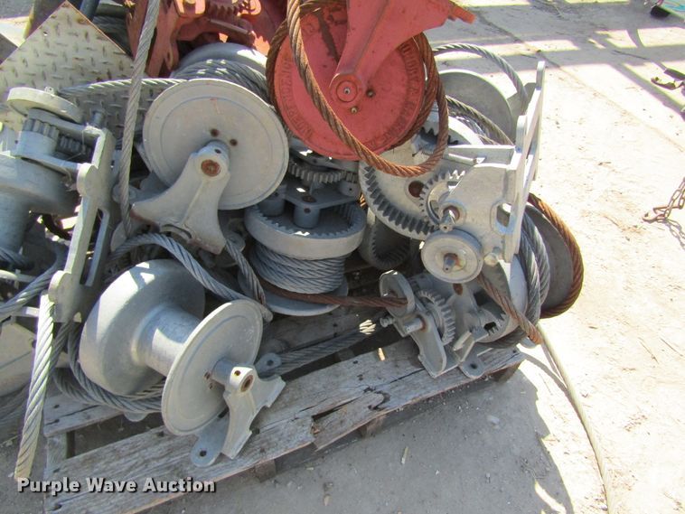 image for item DL0881 Assorted Wintech winches