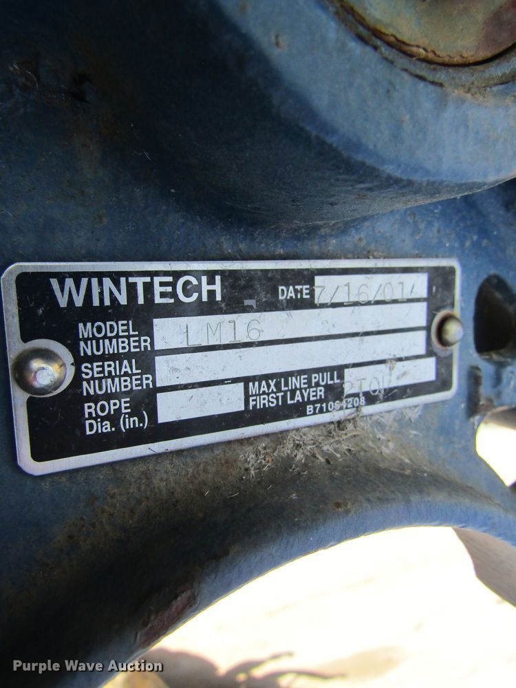 image for item DL0881 Assorted Wintech winches