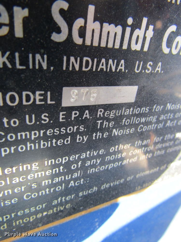 image for item DL0883 Grimmer Schmidt 375D  air compressor