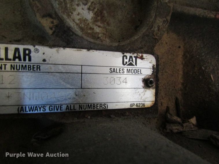 image for item DL0886 Caterpillar 3034  engine