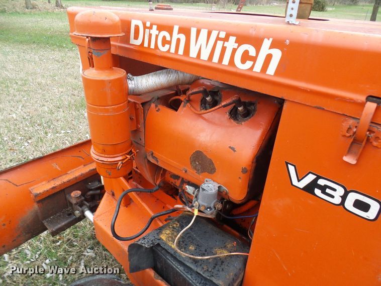 image for item DL0917 Ditch Witch V30  trencher