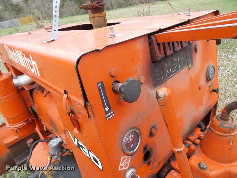 image for item DL0917 Ditch Witch V30  trencher