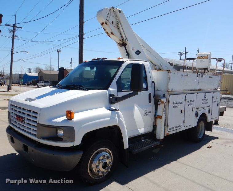 image for item DL4827 2006 GMC C5500  bucket truck